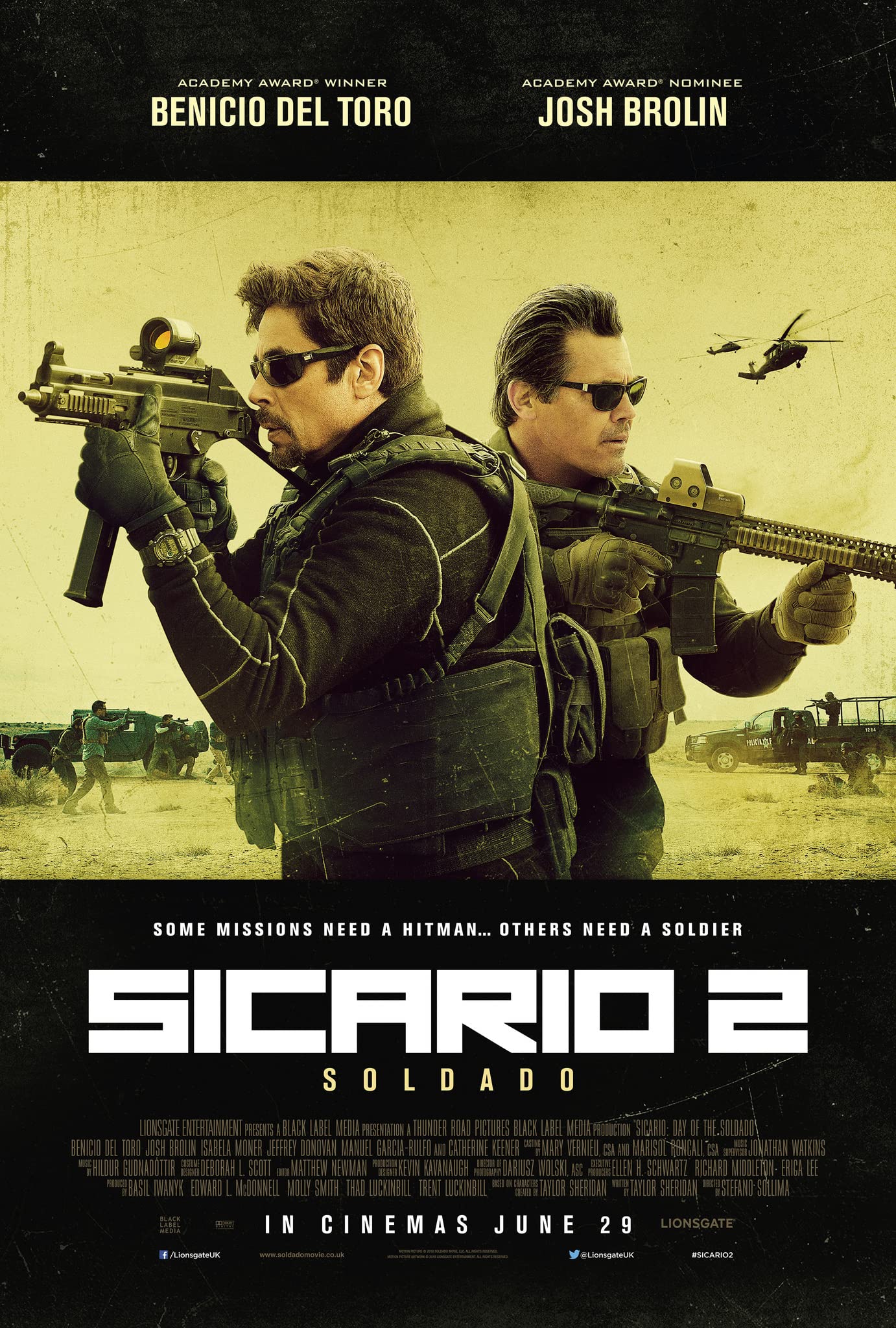 ดูหนังออนไลน์ฟรี ดูหนัง Sicario : Day of the Soldado 2018 ทีมพิฆาตทะลุแดนเดือด 2